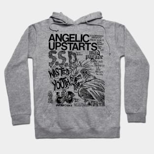 Angelic Upstarts / S.S.D. / Mad Parade / Wasted Youth Punk Flyer Hoodie